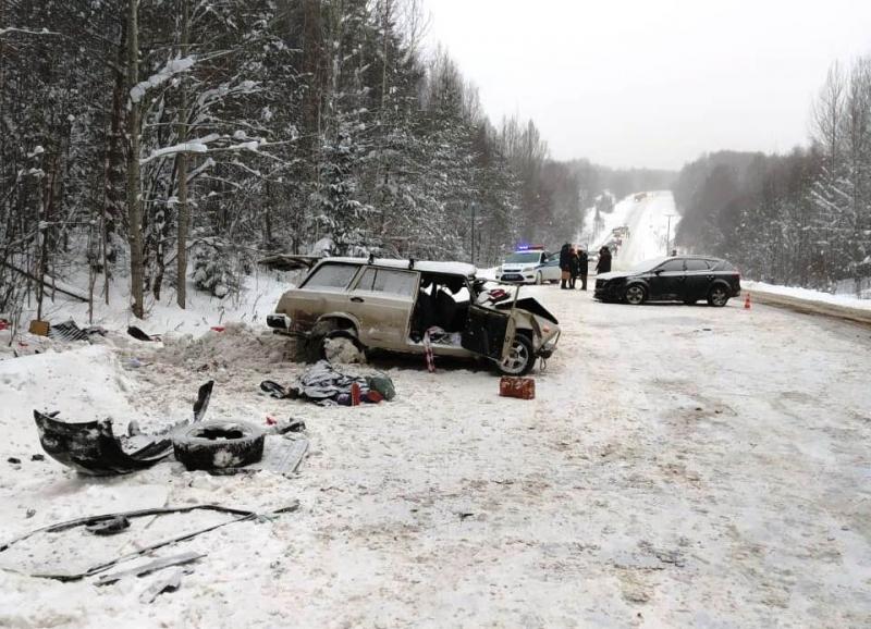 В Верхошижемском районе в ДТП погибли три человека