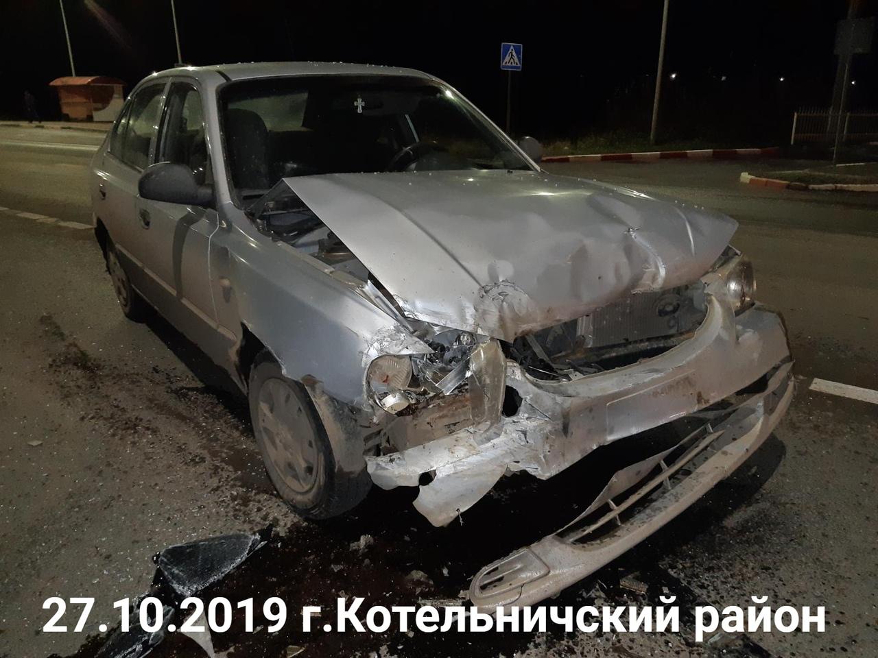 В Котельничском районе в ДТП пострадал 4-летний мальчик