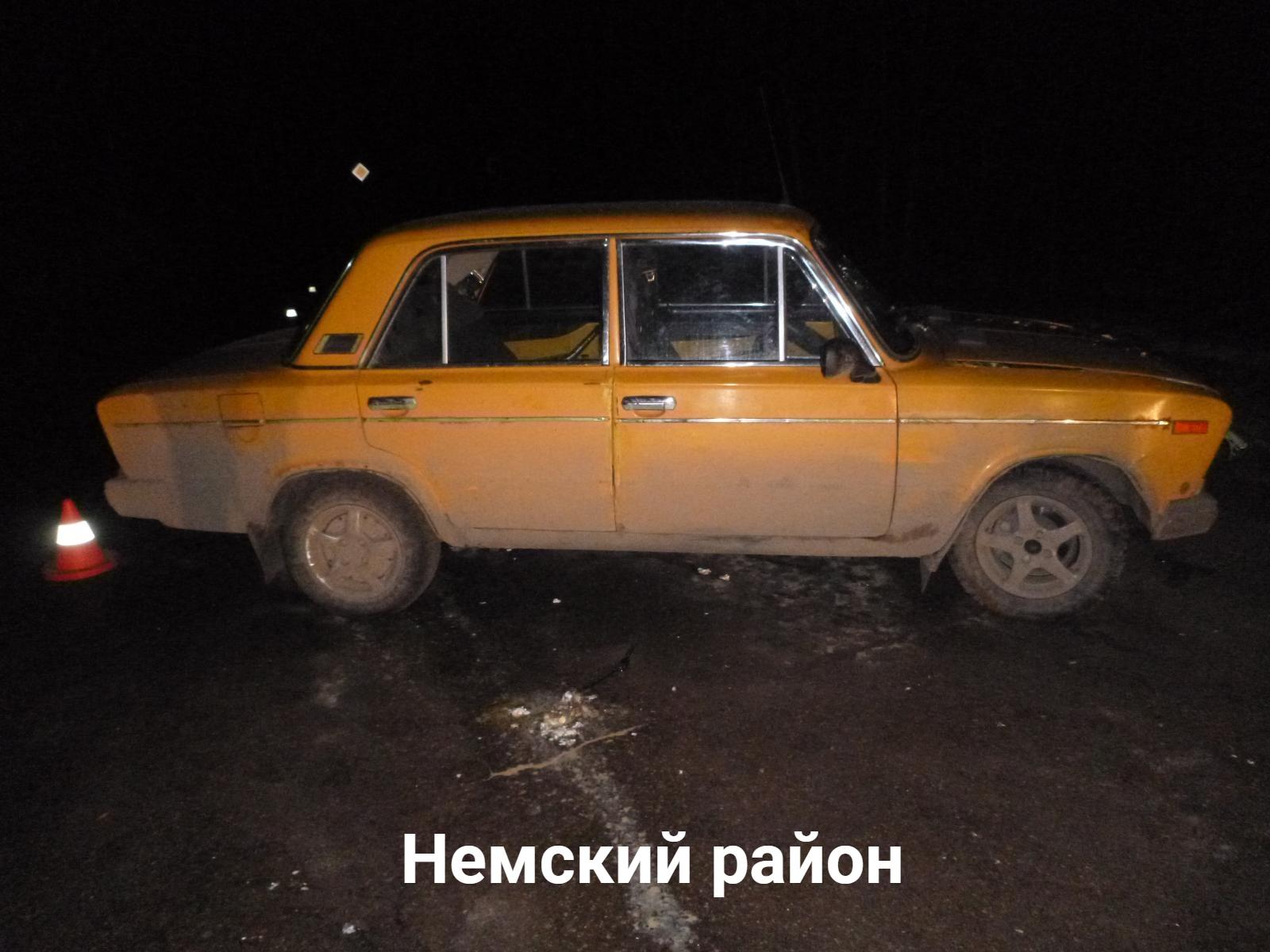 В Немском районе бесправник сбил двух пешеходов